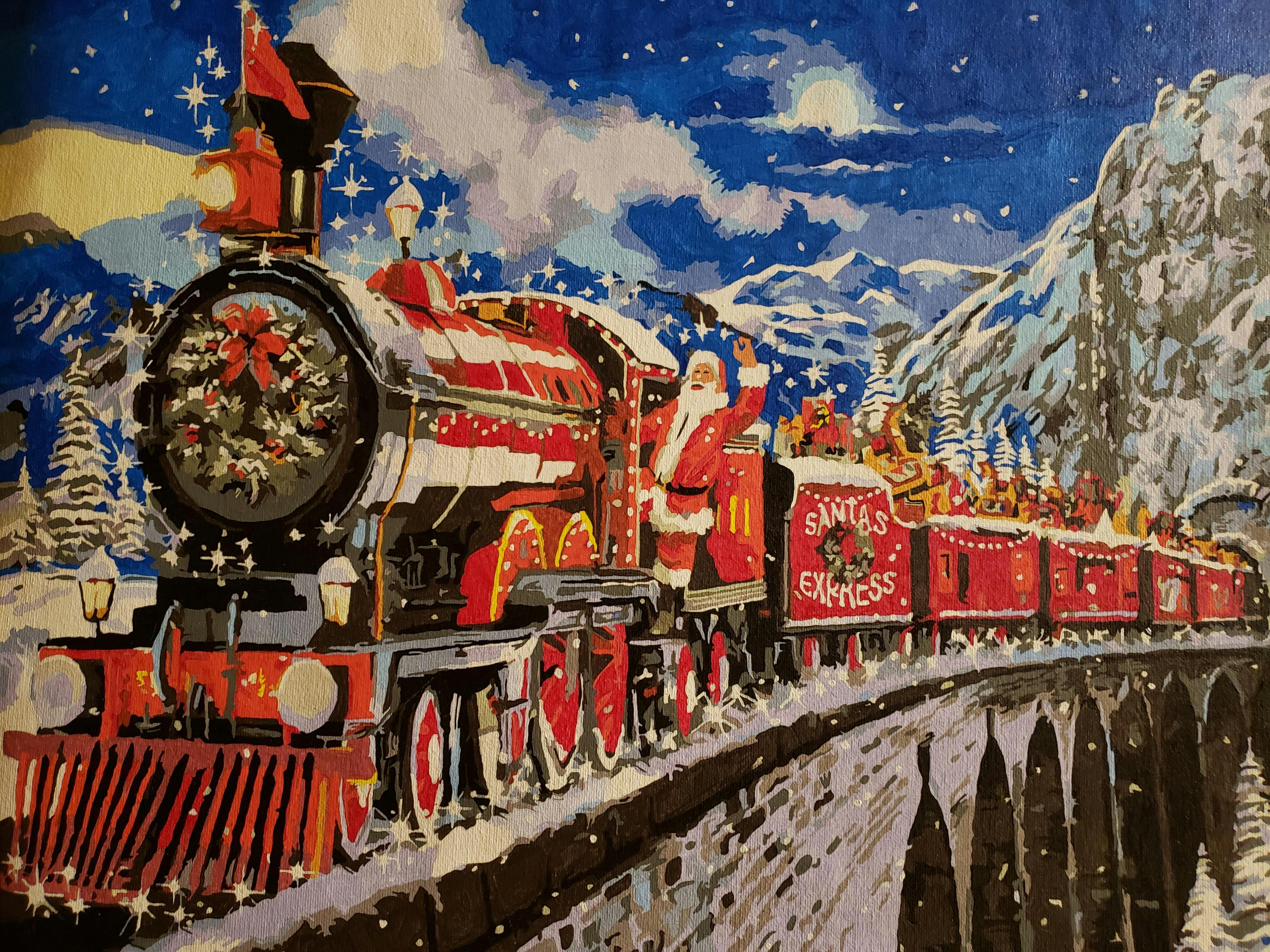 Here Comes Santa Claus – Masterpiece By Numbers