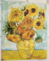 Masterpiece By Numbers, Painting On Canvas - 'Van Gogh - Sunflowers'