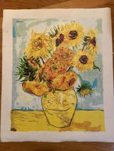 Masterpiece By Numbers, Painting On Canvas - 'van Gogh - Sunflowers'