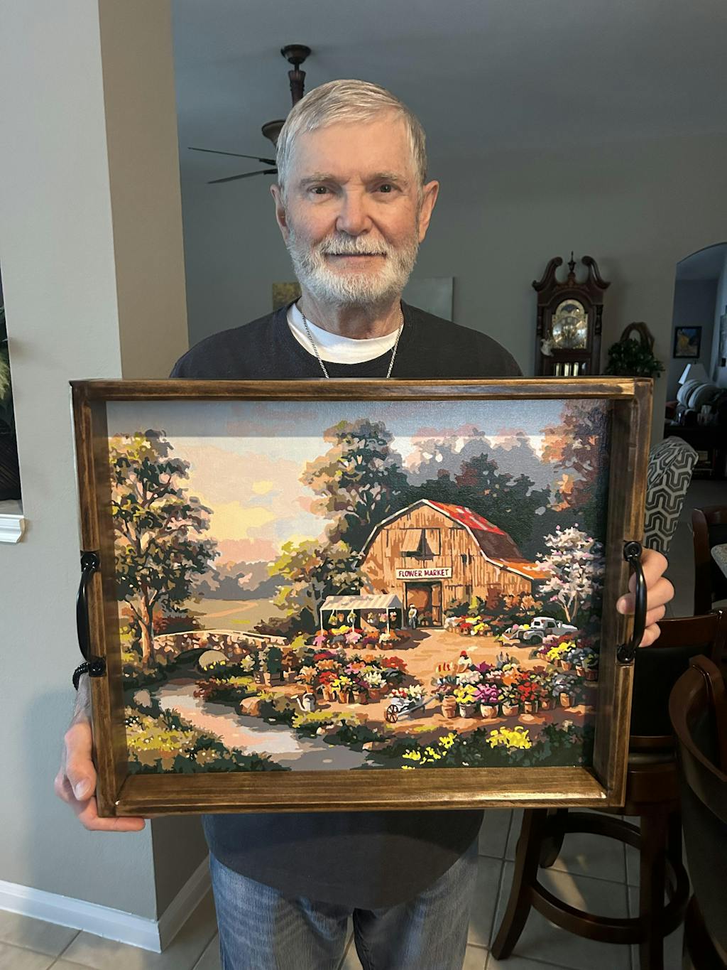 Flower Market Paint By Number Kit Masterpiece By Numbers