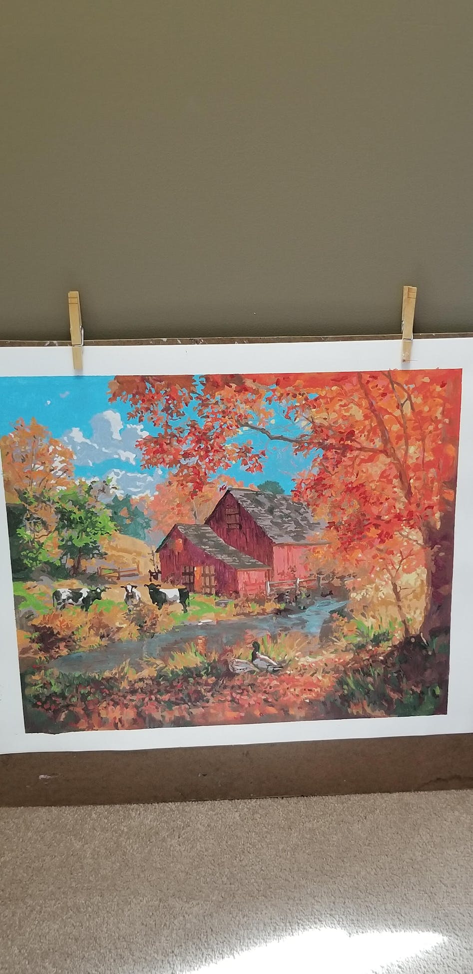 Life On The Farm by Abraham Hunter - Paint By Number Kit – Masterpiece By  Numbers