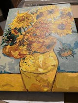 Masterpiece By Numbers, Painting On Canvas - 'Van Gogh - Sunflowers'