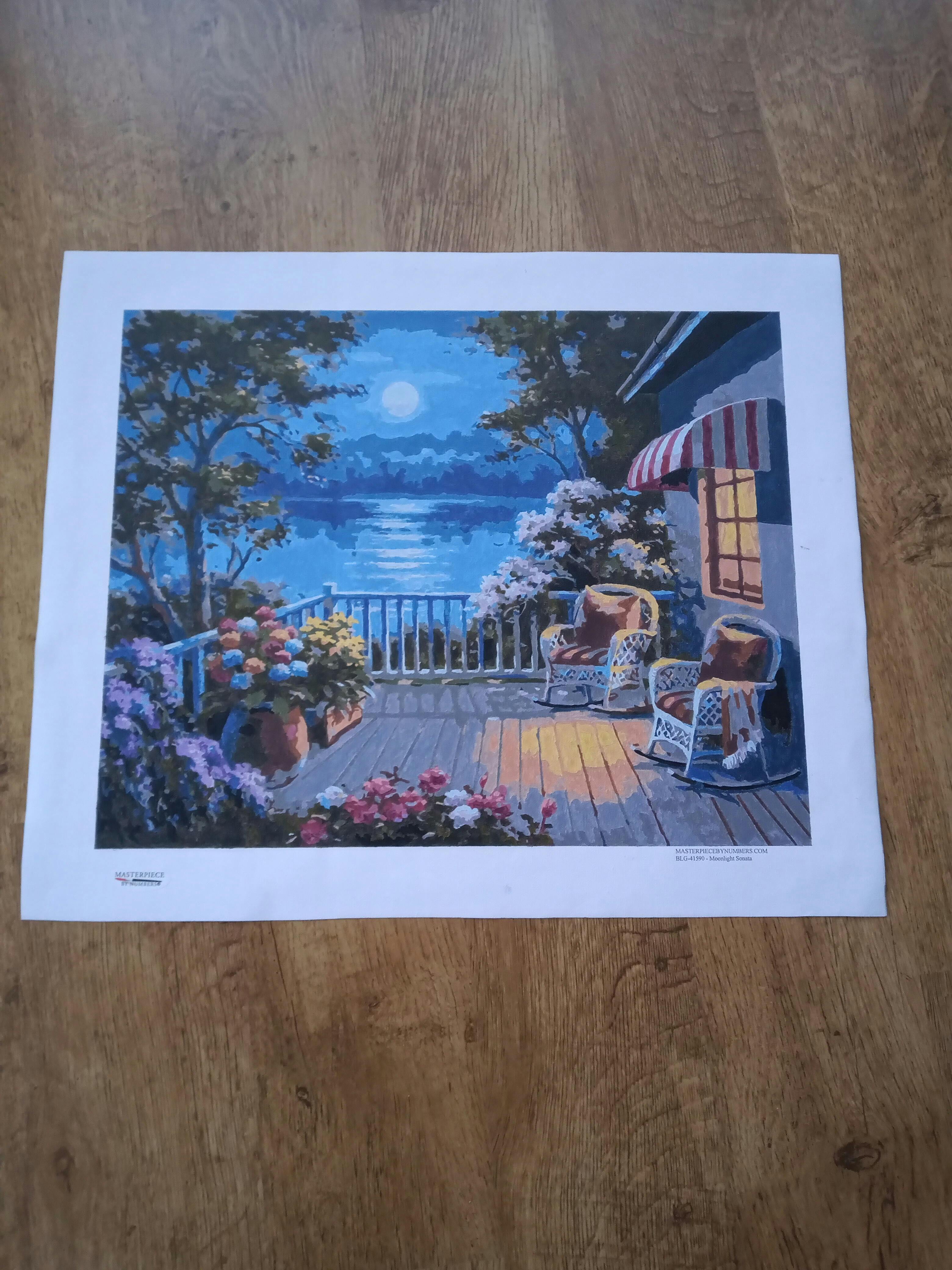 Moonlight Sonata Masterpiece By Numbers