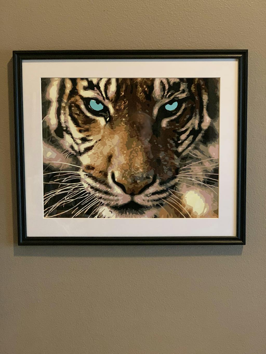 Tiger Paint By Number Kit Masterpiece By Numbers