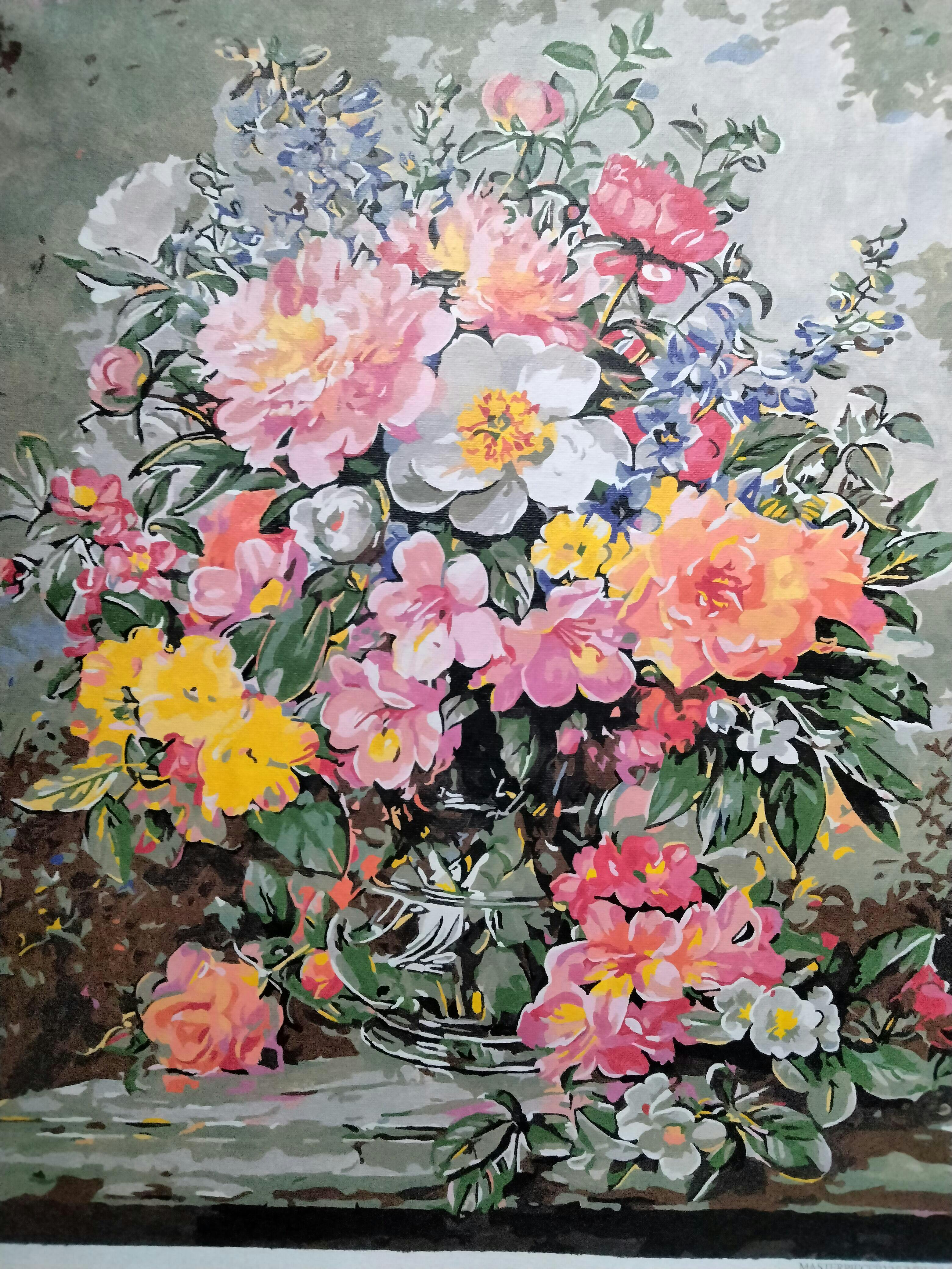 June Flowers – Masterpiece By Numbers