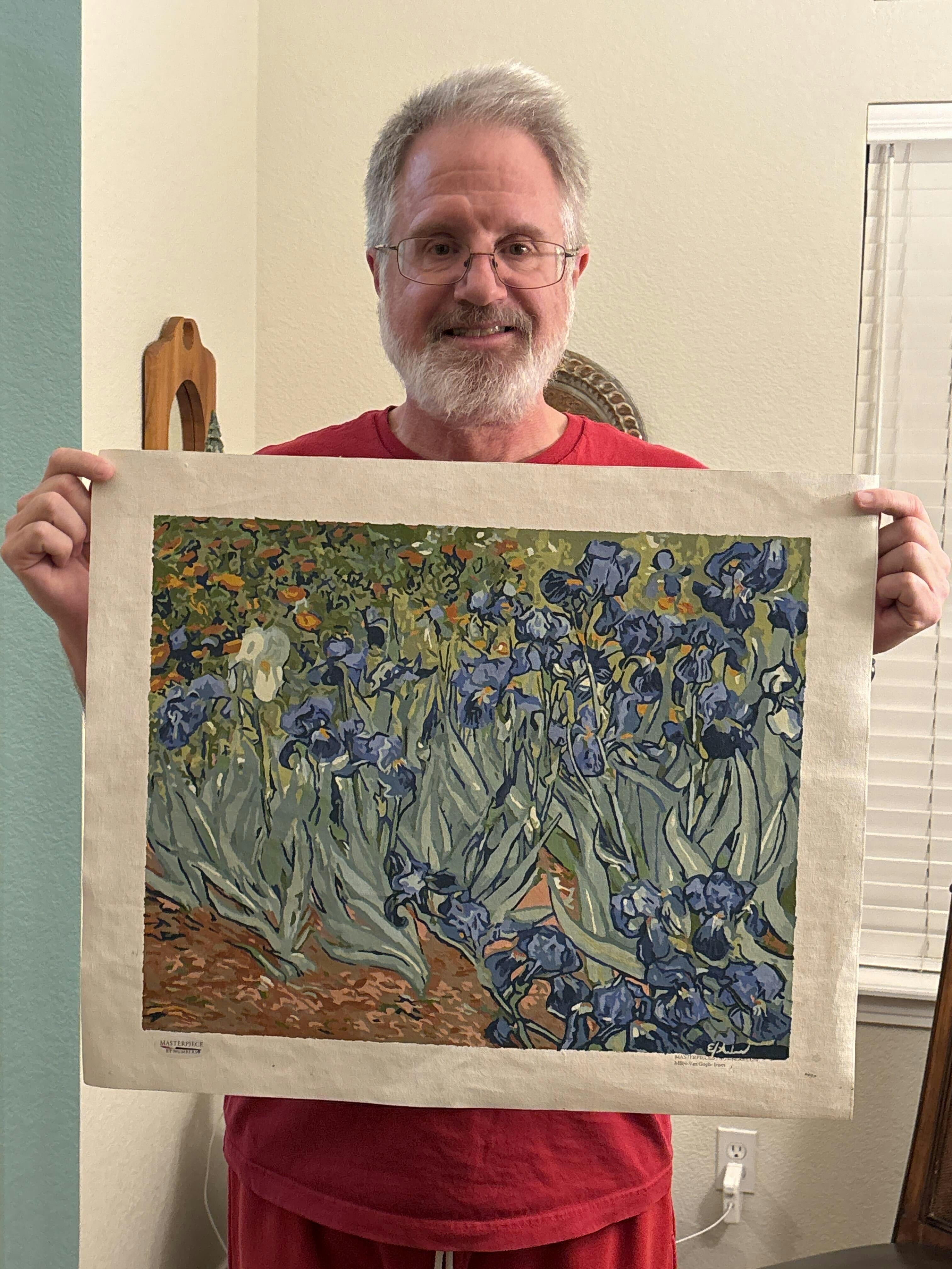 Masterpiece By Numbers, Painting On Canvas - 'Van Gogh - Sunflowers'