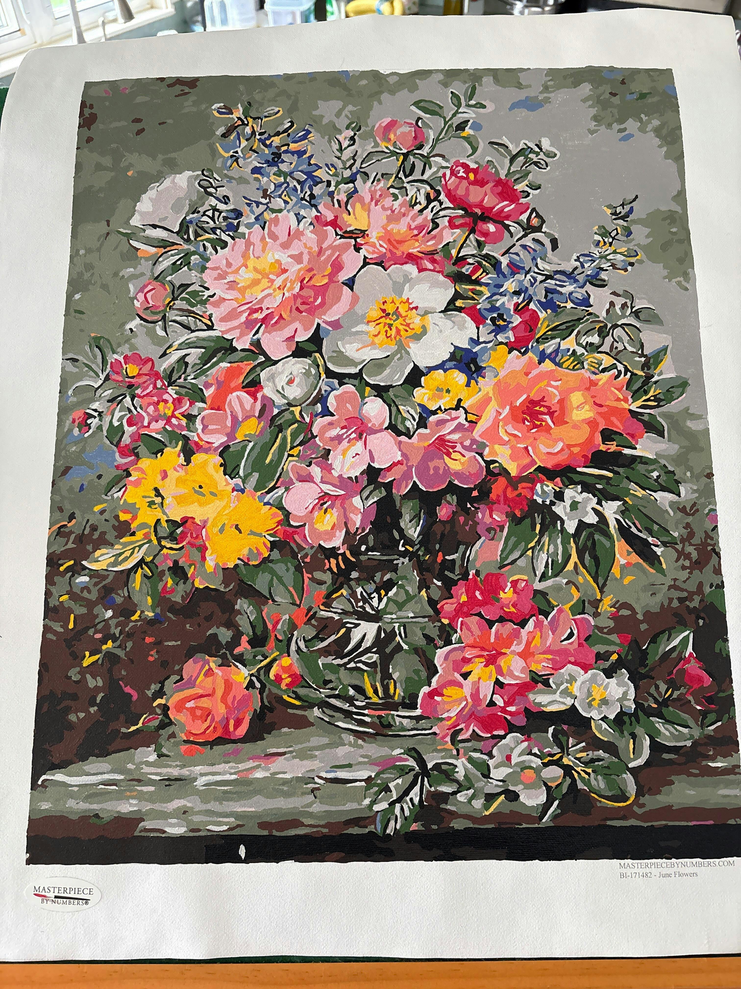 June Flowers – Masterpiece By Numbers