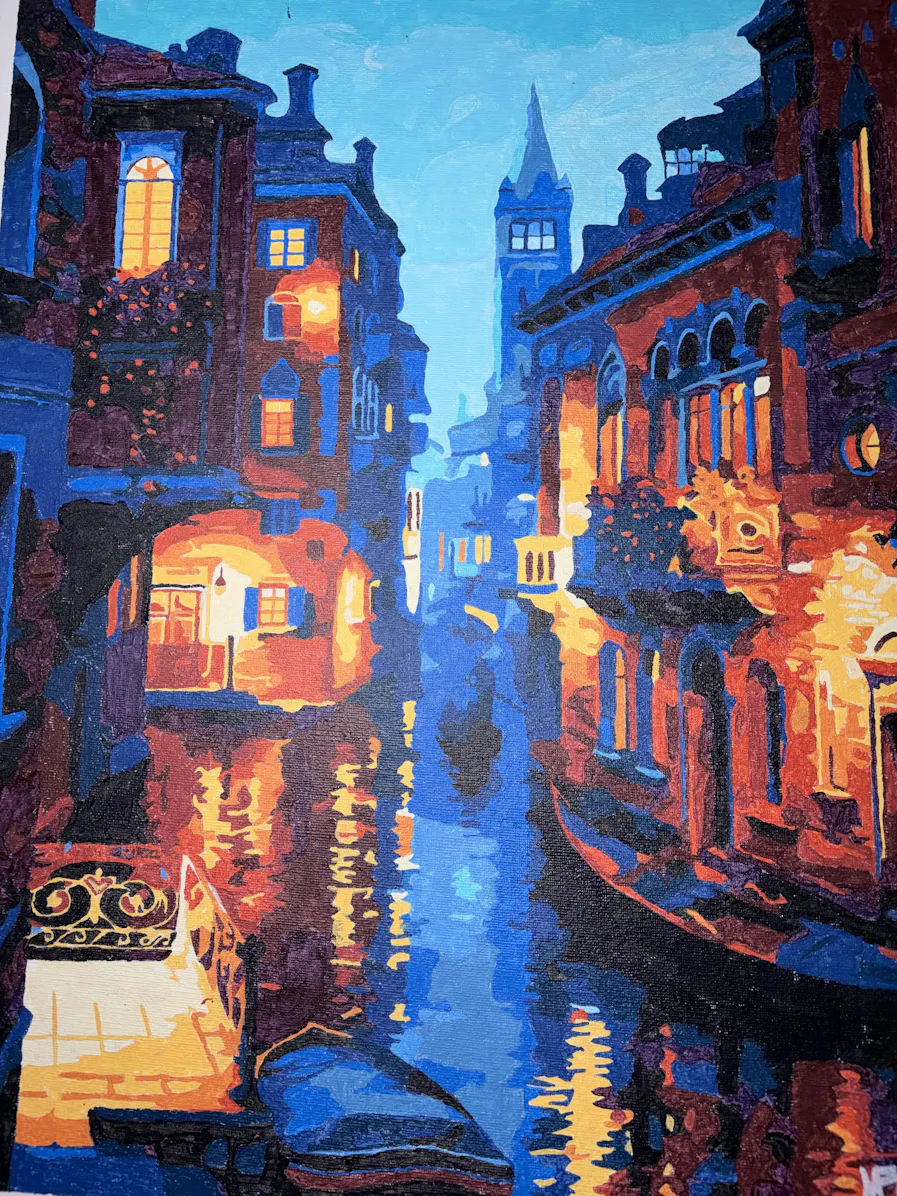 Venice Canal – Masterpiece By Numbers