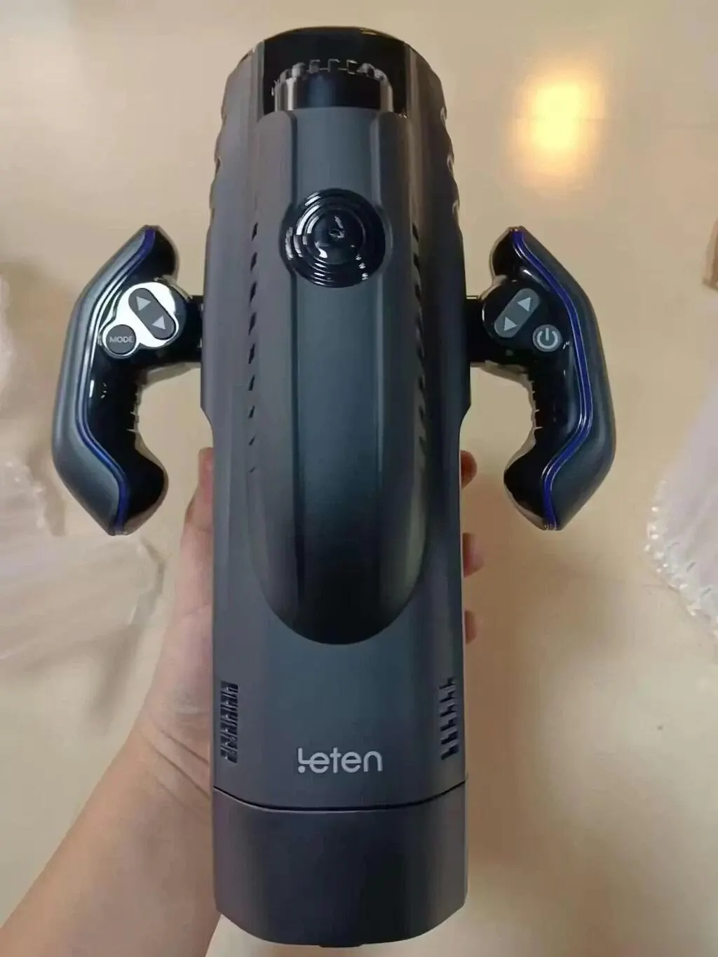Leten Bermuda Storm: Vacuum Sucking & Thrusting Stroker with Real Heat
