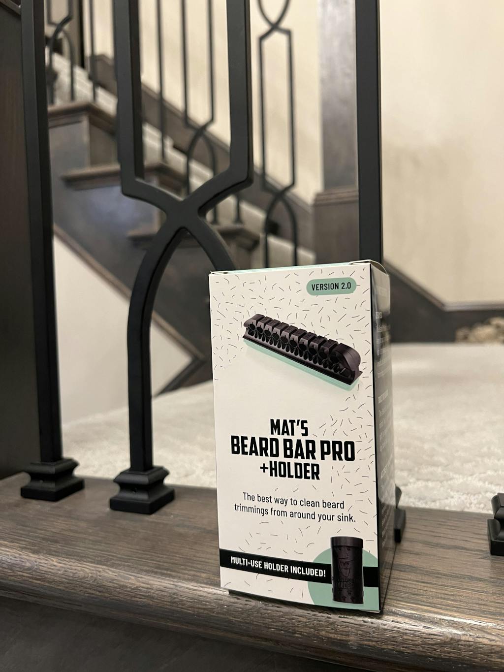 Mat's Beard Bar Holder For Version 2.0 Bearded Men Gifts