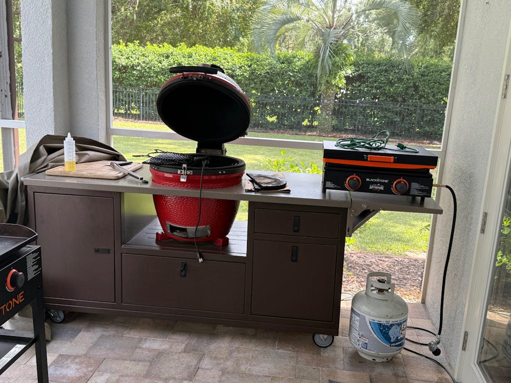 Grill Cart Side Shelf