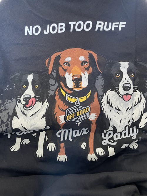 Limited Edition: No Job Too Ruff! MORR dogs