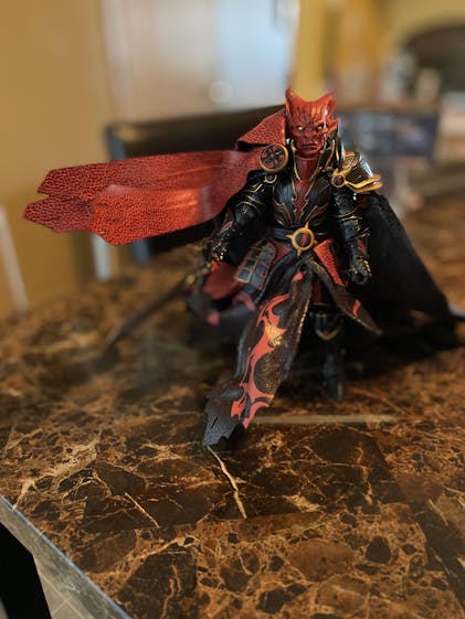 mythic legions Lady Avarona ※head custom We had some people ask how the “female knight” head from the