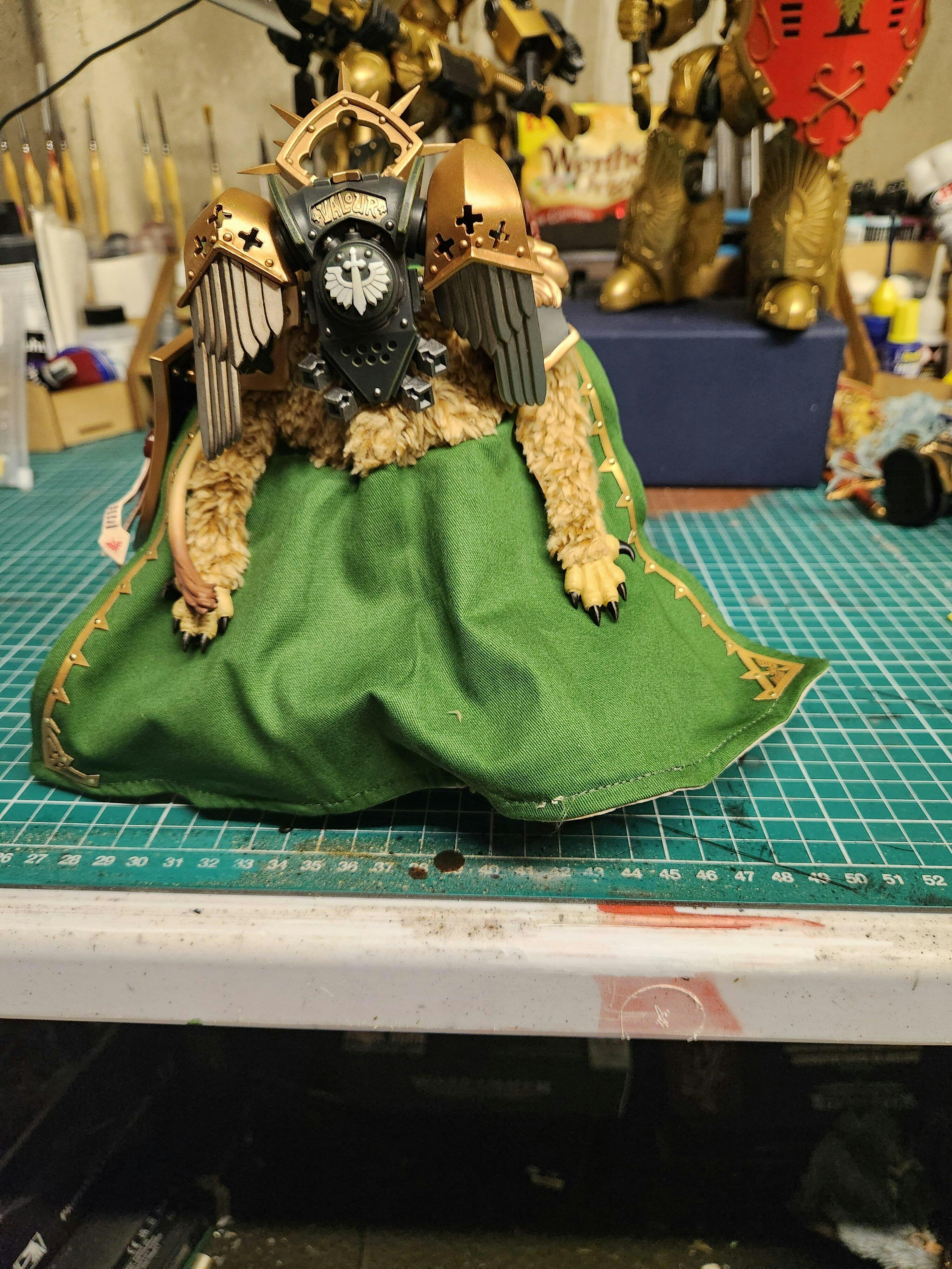 IN STOCK】Custom wired cape set for Joytoy Warhammer 40000 1/18