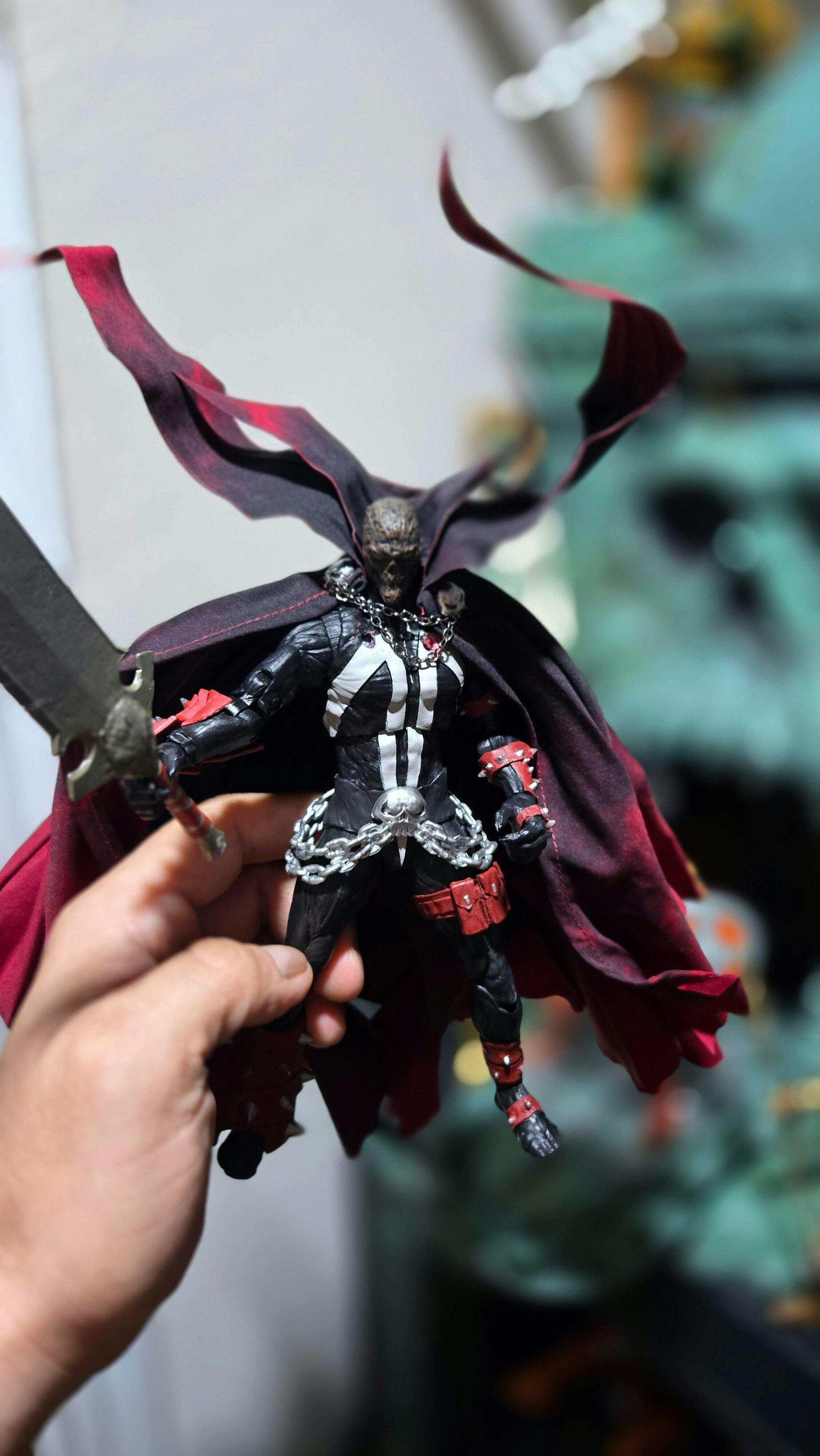 IN STOCK】Forgeknight Custom Mcfarlane spawn cape Ver 3.0 Handmade