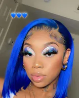 Short Blond Wig 613 Color