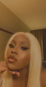 Short Blond Wig 613 Color