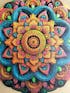 Mandala Eye Wooden Jigsaw Puzzle