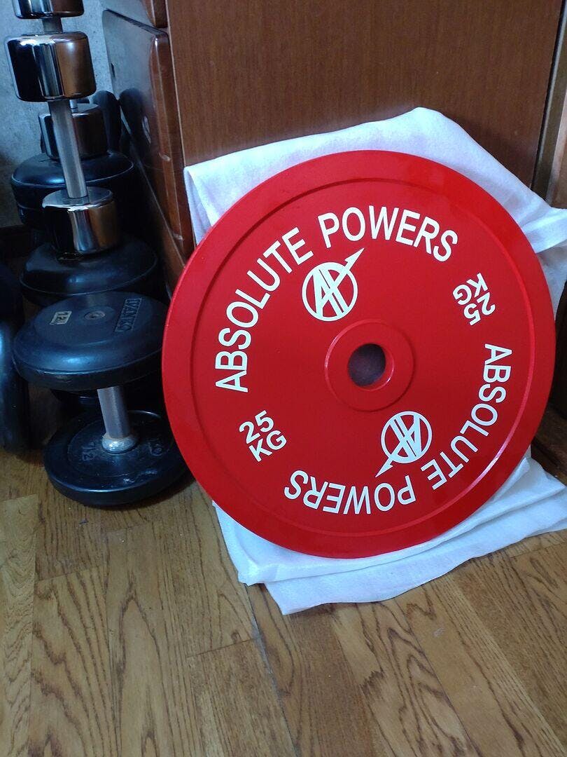 ABSOLUTE POWERS パワーリフティングプレート — MBC POWER SHOP