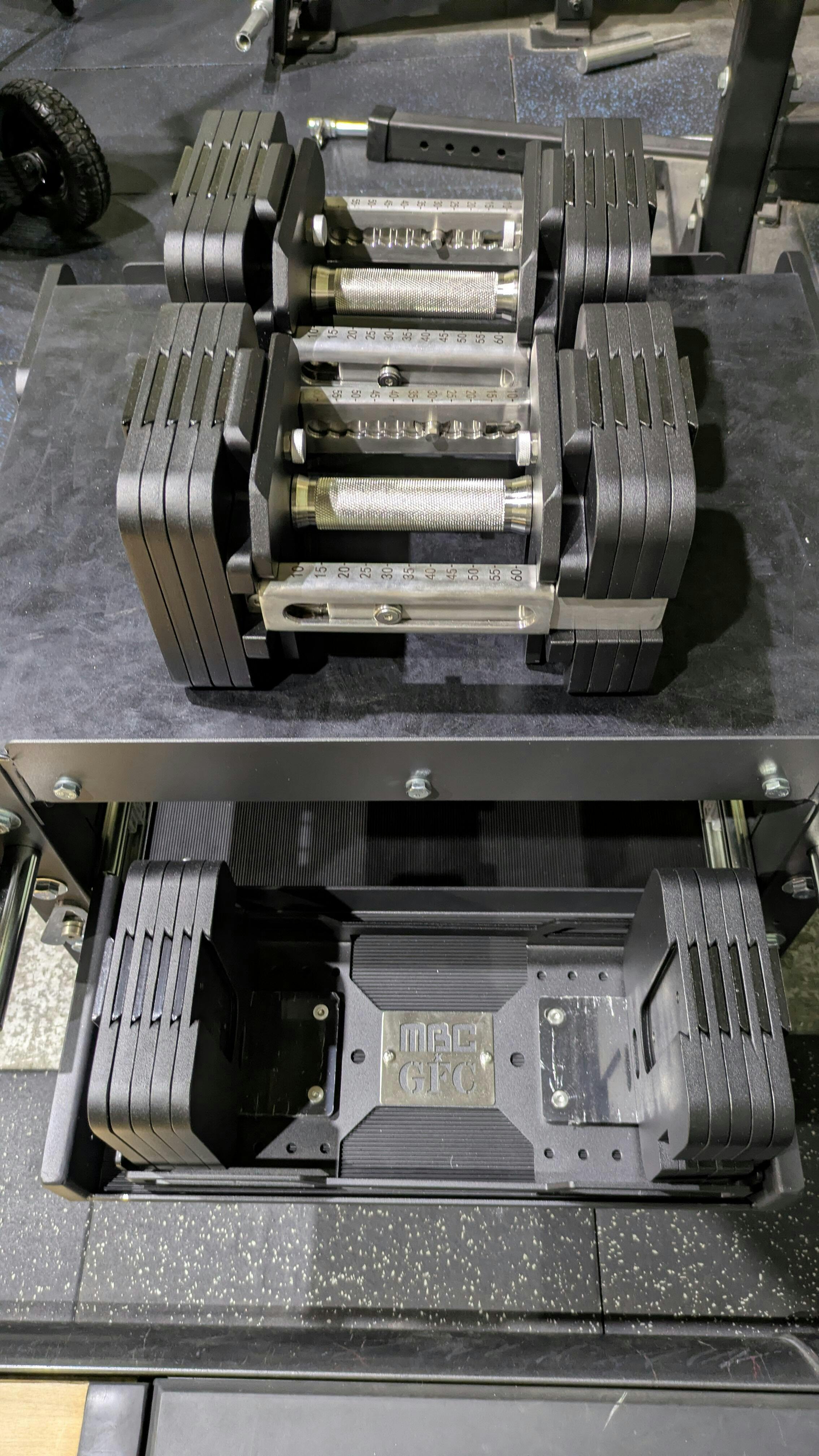 MBCパワー 35kg 2セット ダンベル MBC×GFC デュアルアジャスタブルダンベル 35kg 2個セット — MBC POWER SHOP