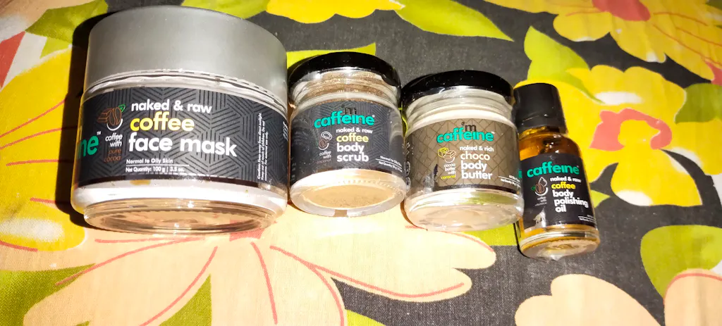 winter coffee face pack