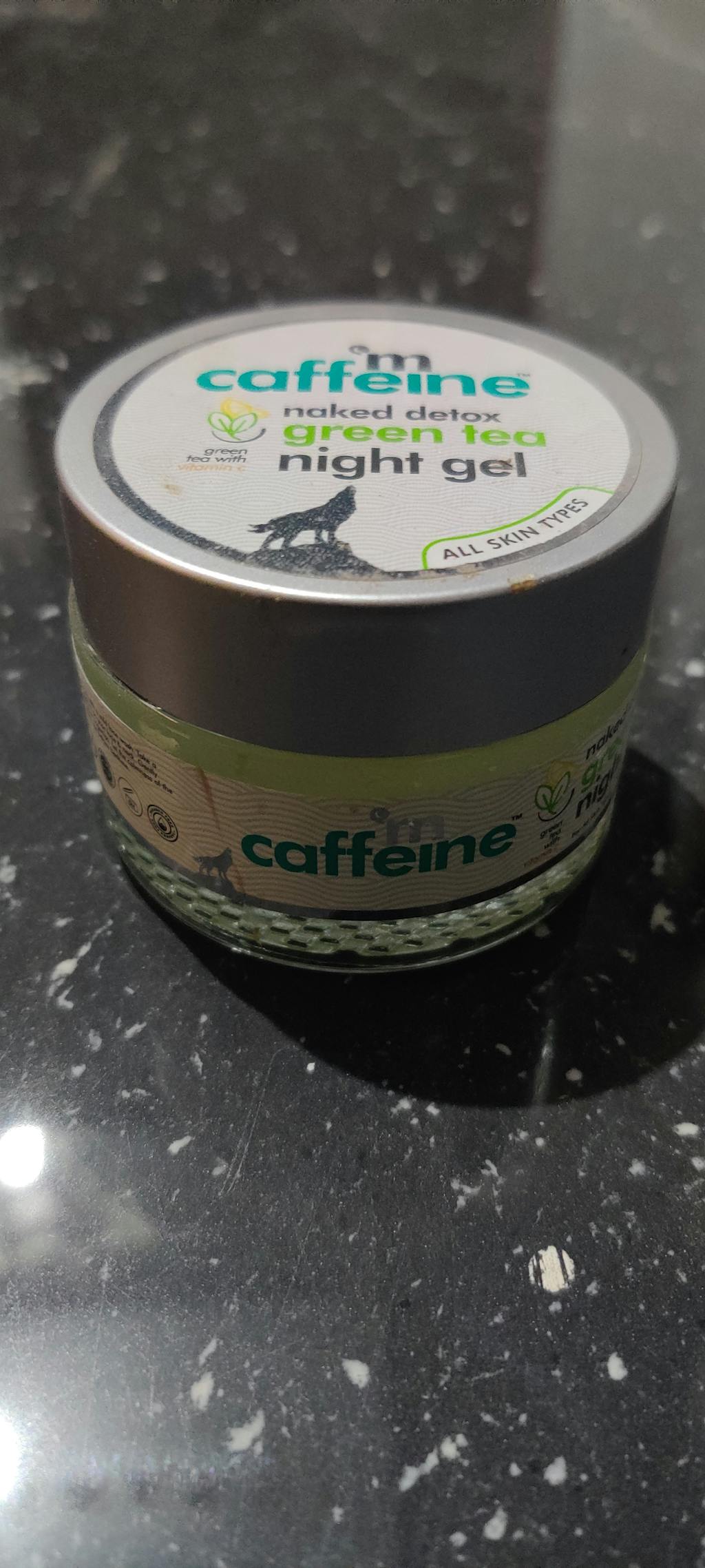 Night Gel Buy mCaffeine Green Tea Night Gel Online in India