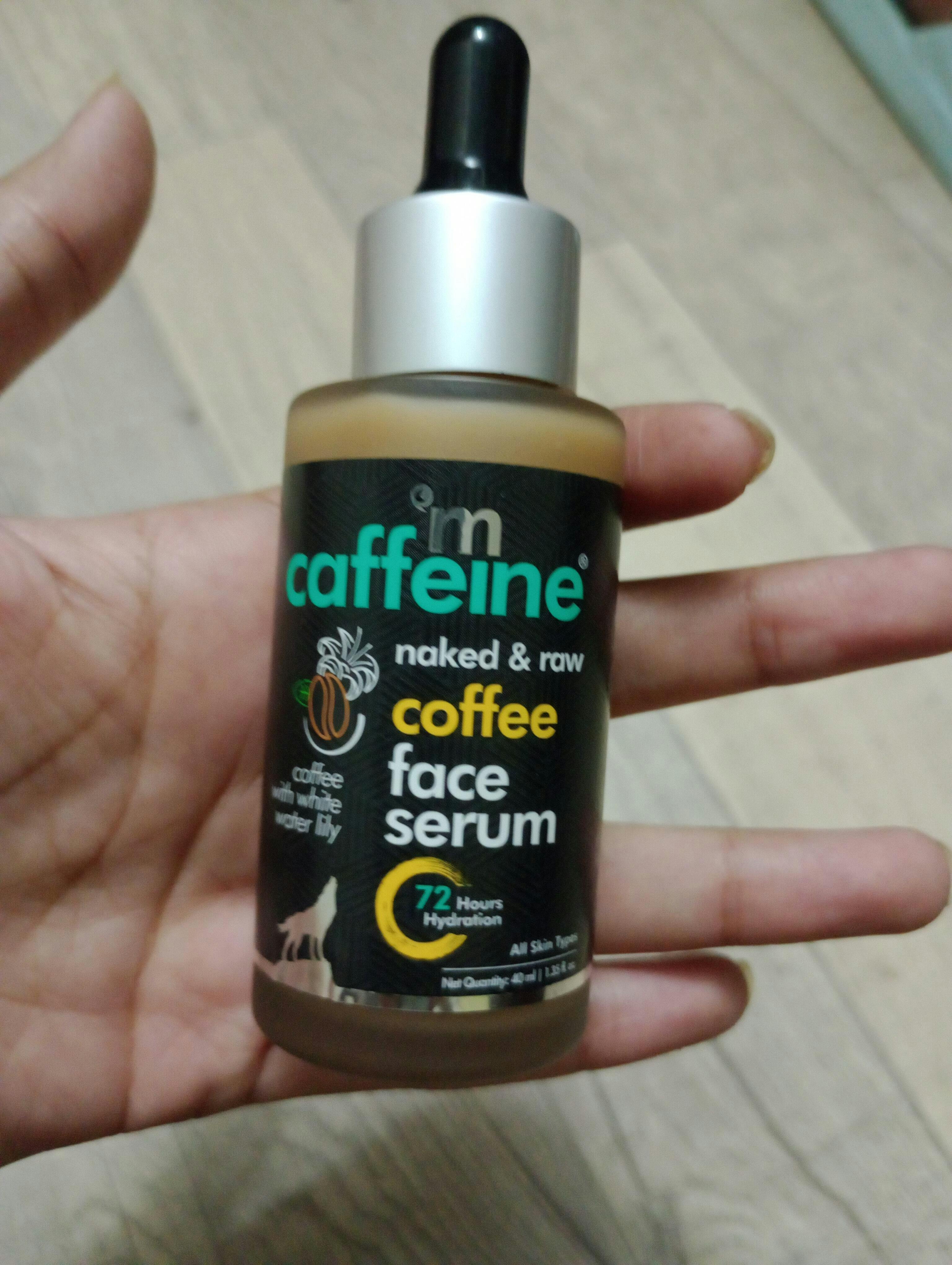 Buy Coffee Face Serum For 72 Hrs Hydration With Hyaluronic Acid 40ml