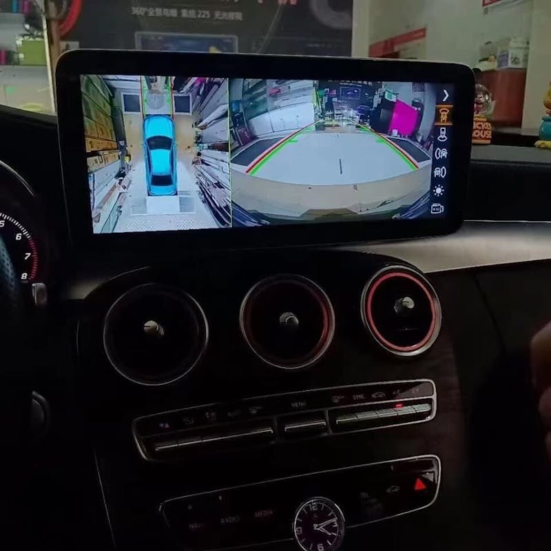 10.25 inch Benz C Class W205/V Class W446/X Class GLC NTG 5.0 2015-2018 Android Car Radio