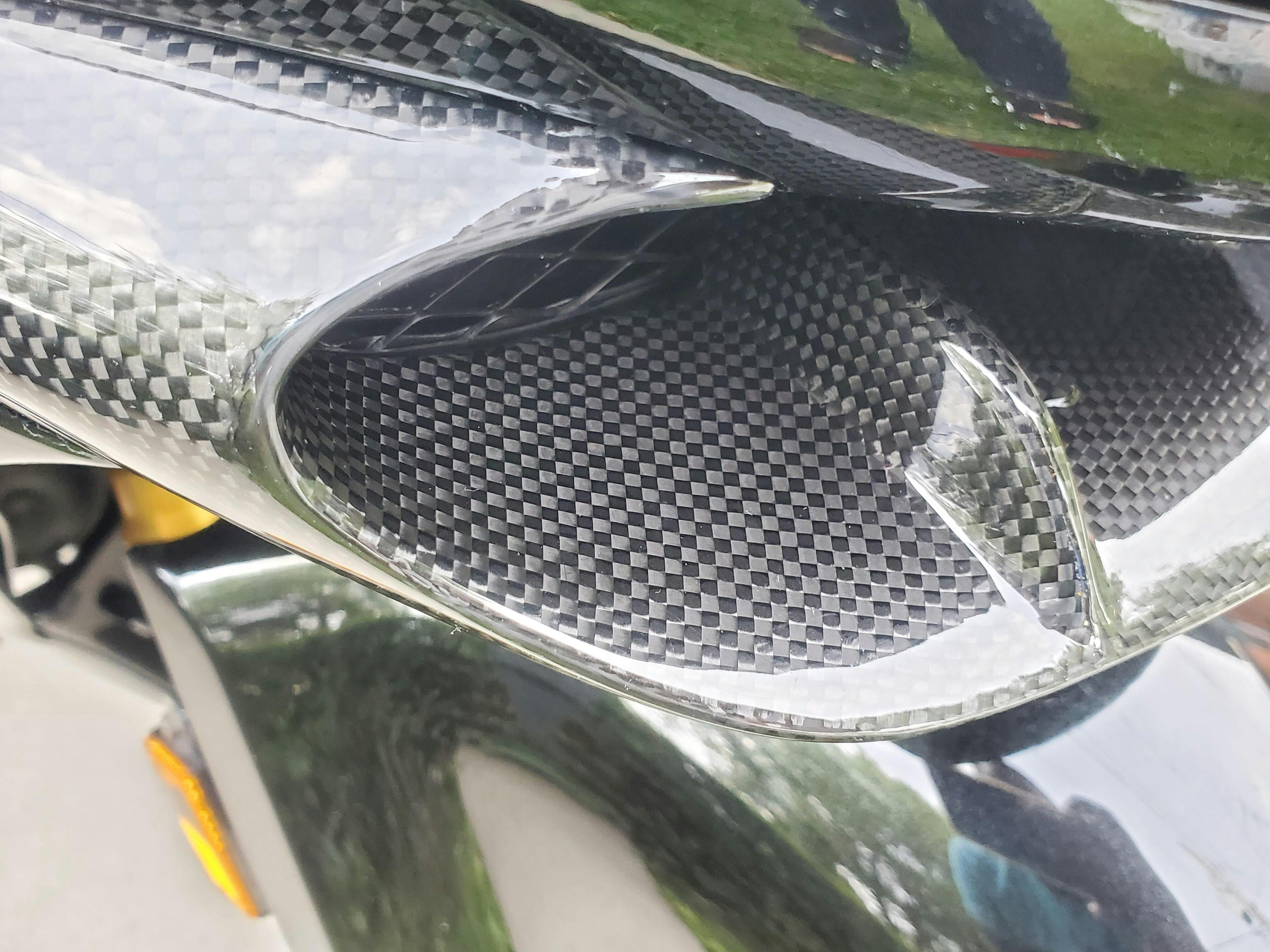 Carbon Fiber Kawasaki ZX 12 R 02-05 Air intake - MDI-CarbonFiber