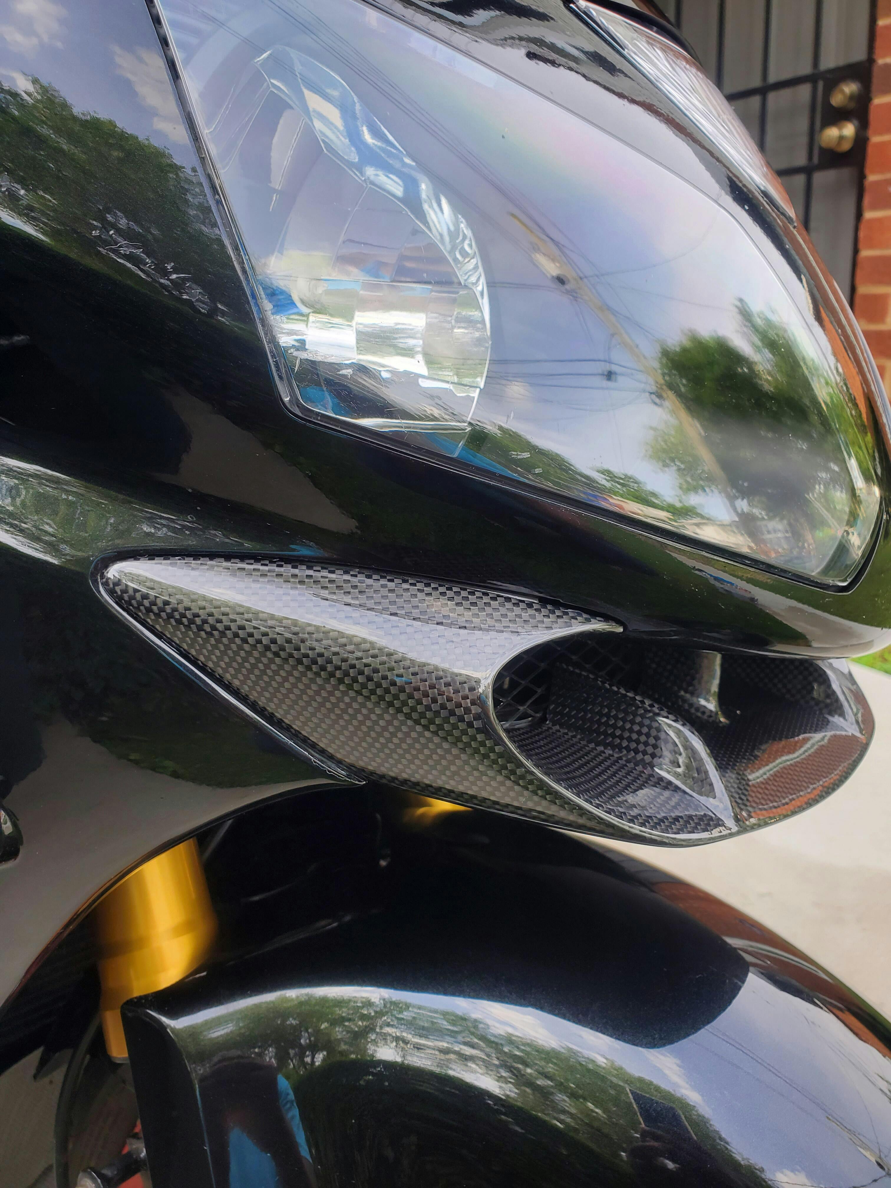 Carbon Fiber Kawasaki ZX 12 R 02-05 Air intake - MDI-CarbonFiber