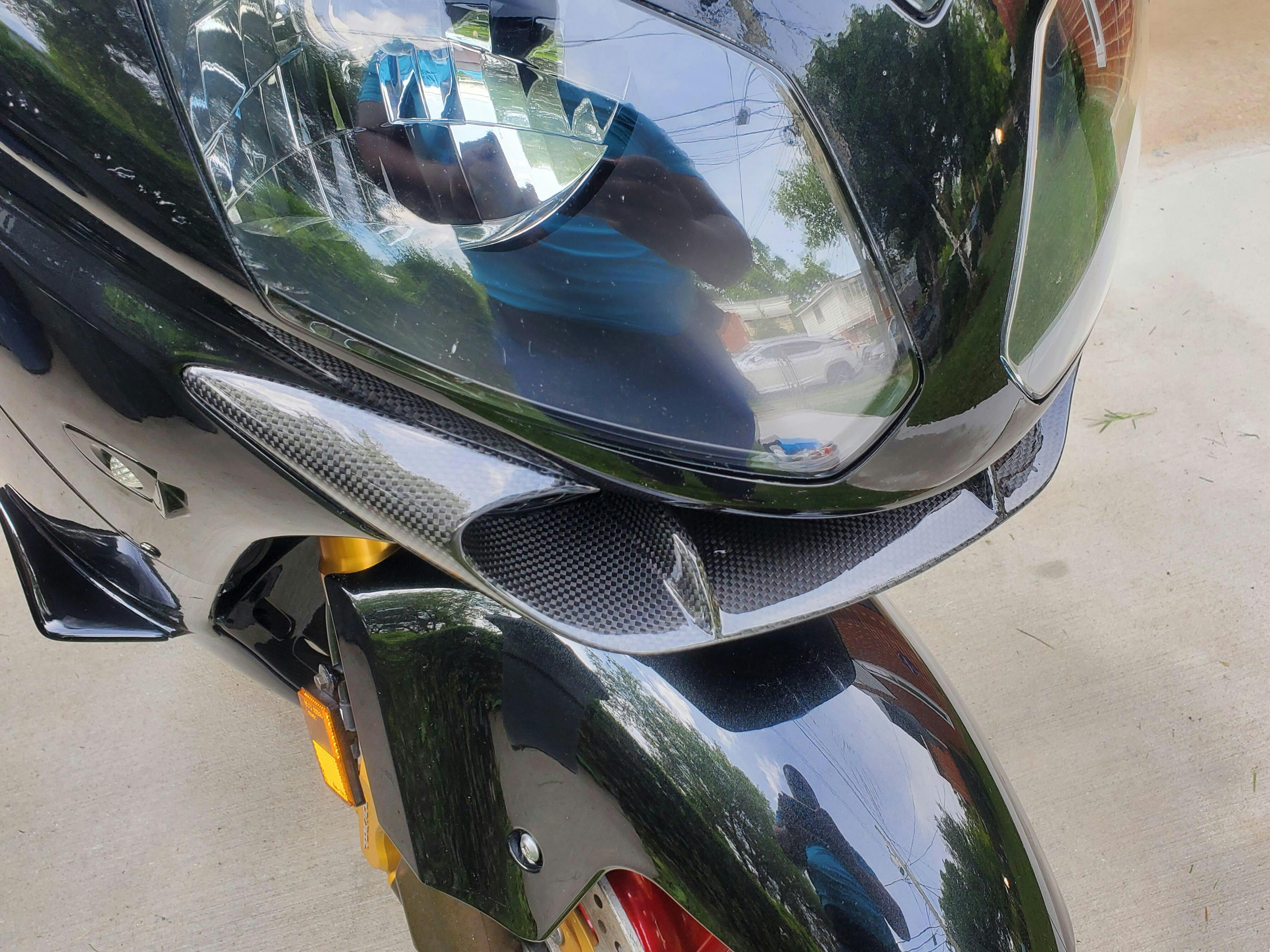 Carbon Fiber Kawasaki ZX 12 R 02-05 Air intake - MDI-CarbonFiber