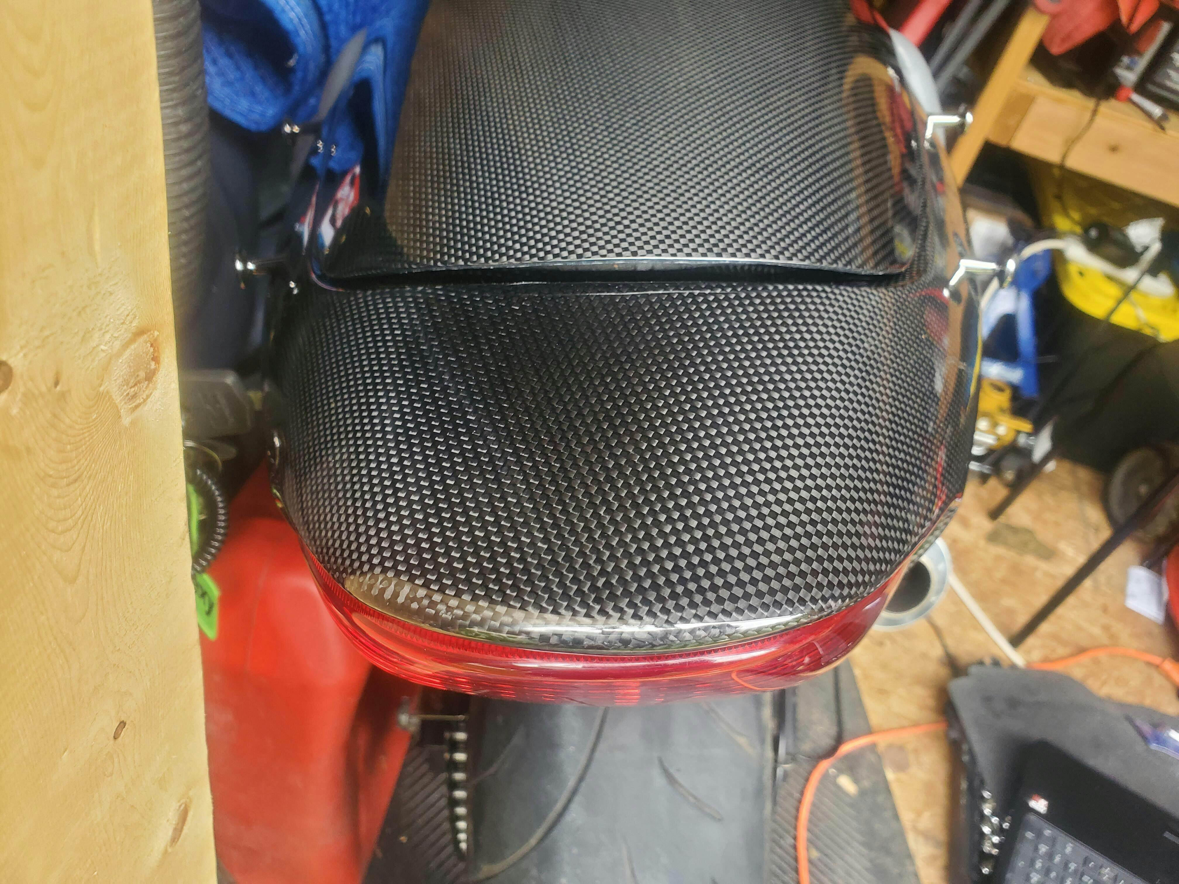 Carbon Fiber Kawasaki ZX 12 R 02-05 Rear Tail - MDI-CarbonFiber