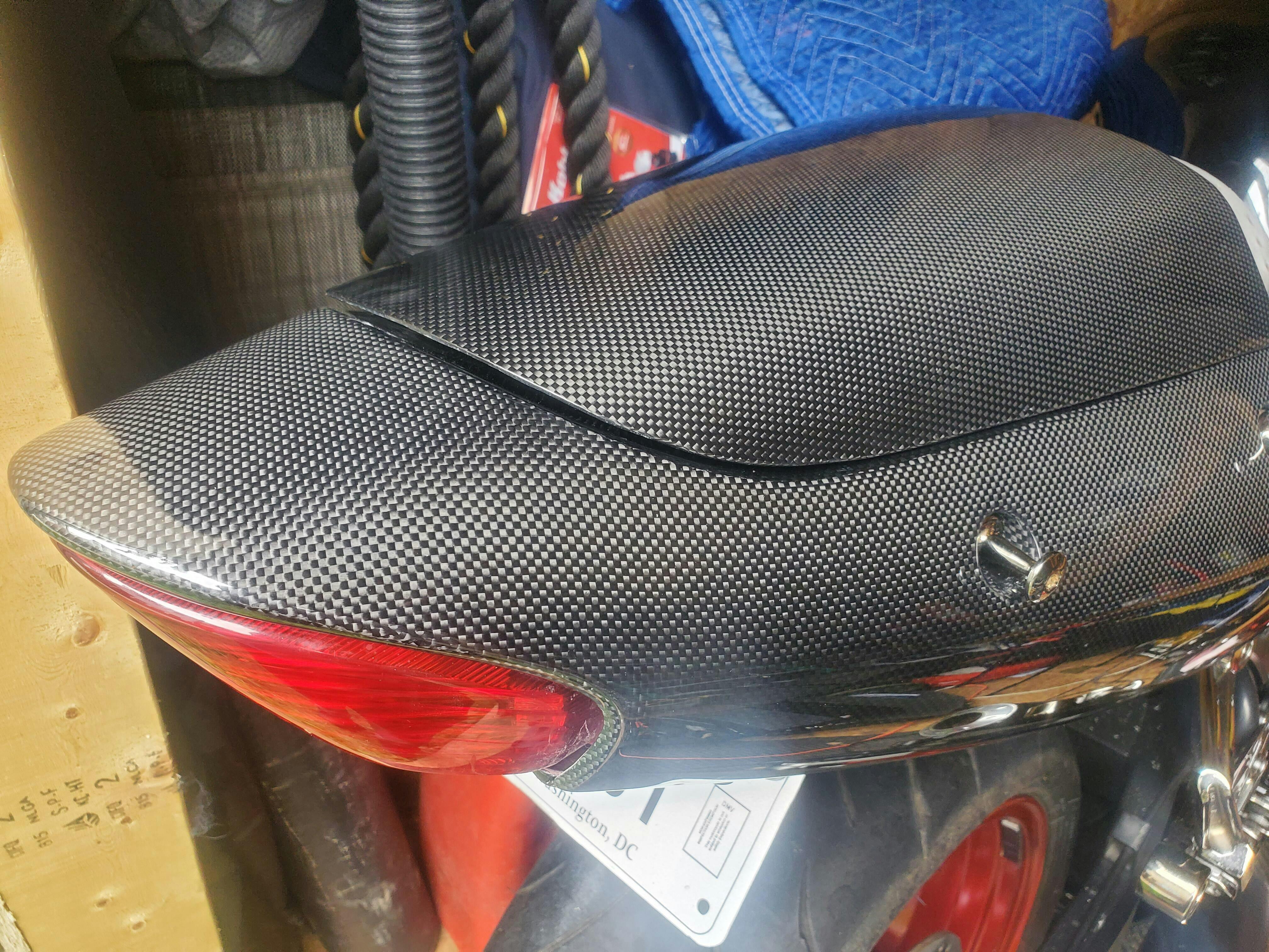 Carbon Fiber Kawasaki ZX 12 R 02-05 Rear Tail - MDI-CarbonFiber