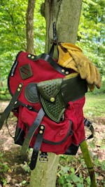 River Ruck Special Edition - Med Red/Black/Antique Brass