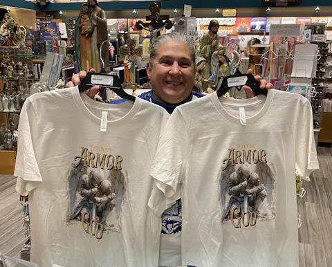 Put on the Armor of God T-Shirt | Front Design Only