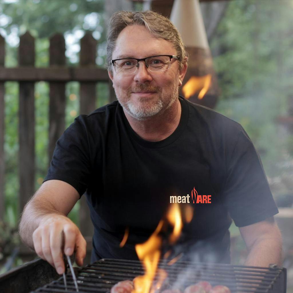 Meatware Logo - HigherBlanks Premium T-Shirt