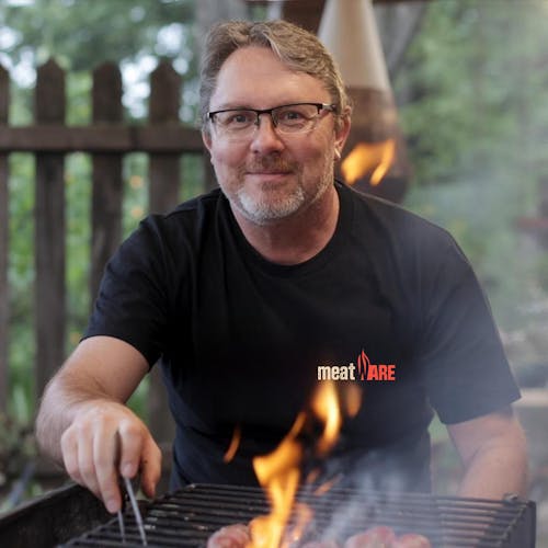 Meatware Logo - HigherBlanks Premium T-Shirt