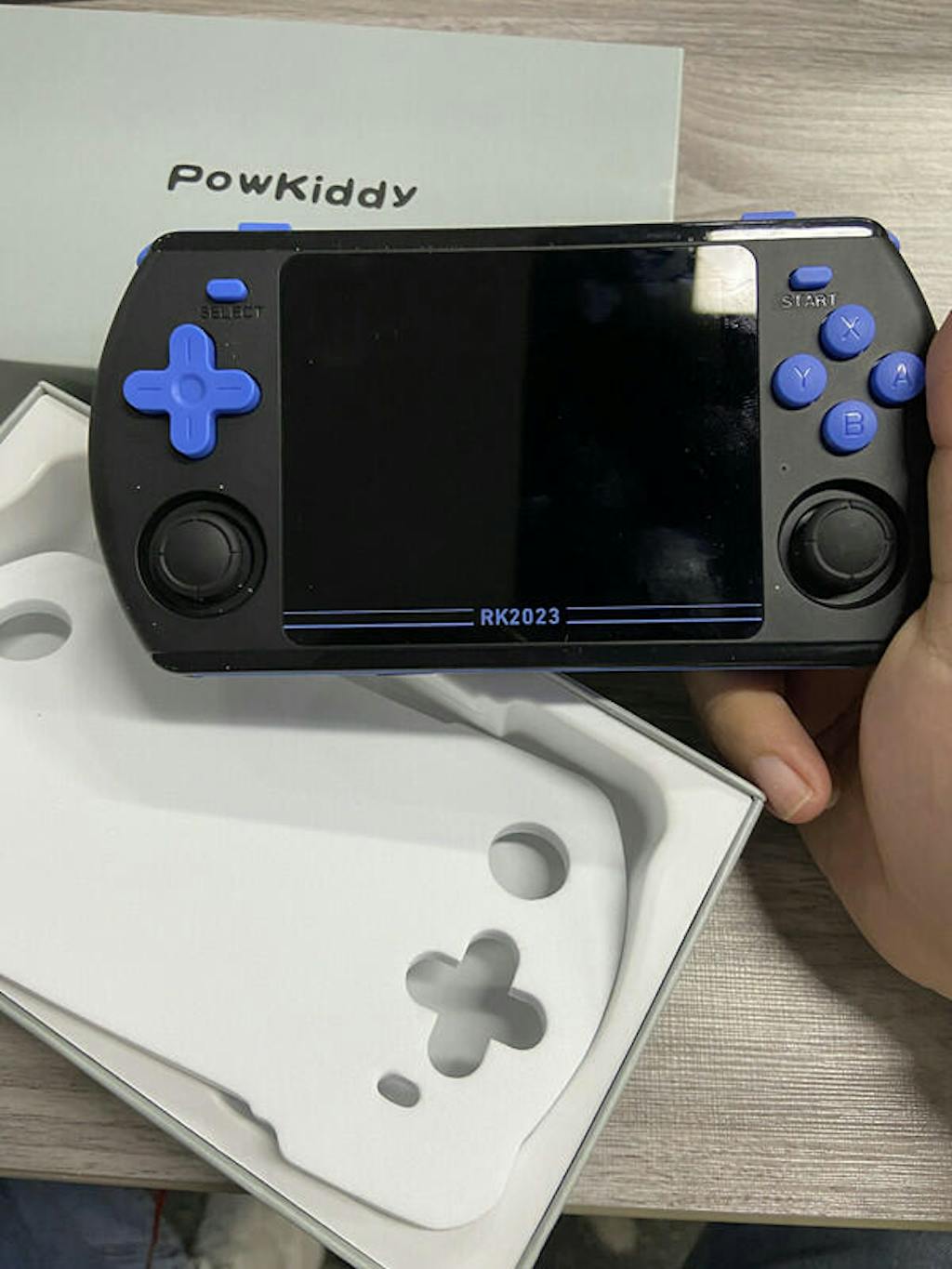 POWKIDDY RK2023 Retro Handheld Game Console | Mechdiy