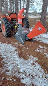 MechMaxx 4in, 18- 35HP, PTO Wood Chipper BX42S