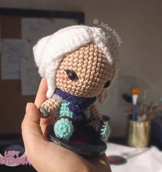 Jett Valorant Agent Amigurumi Crochet Doll Pattern – Medaami Patterns