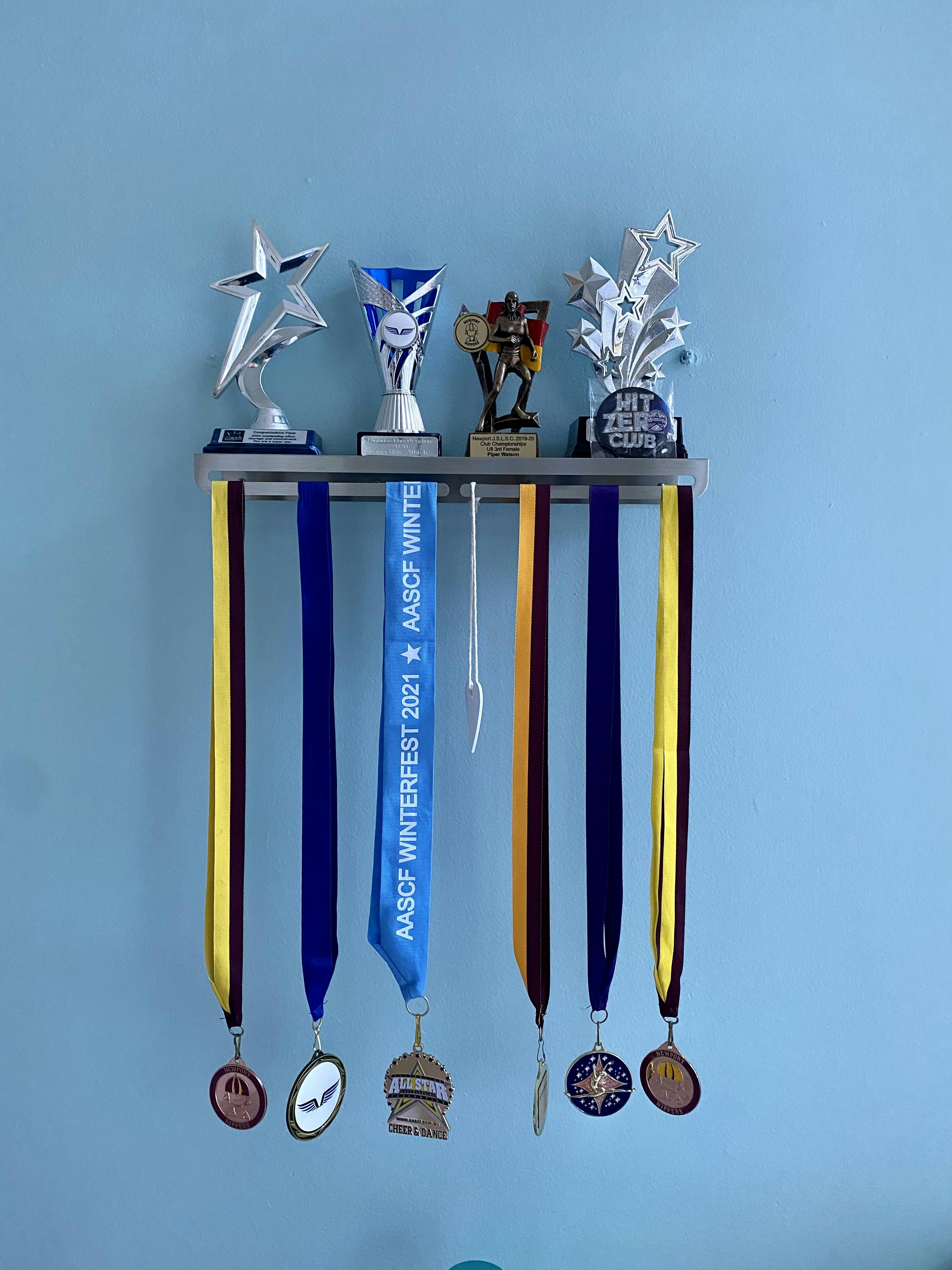 Trophy Shelf With Medal Display™ – MedalDisplays.com.au