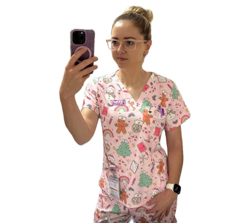 Festive Ward Scrub Set