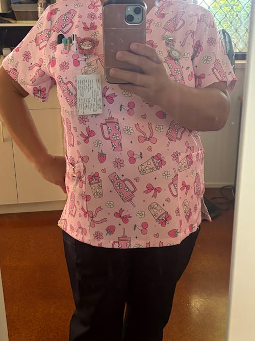 Hydrated Sista Scrub Top