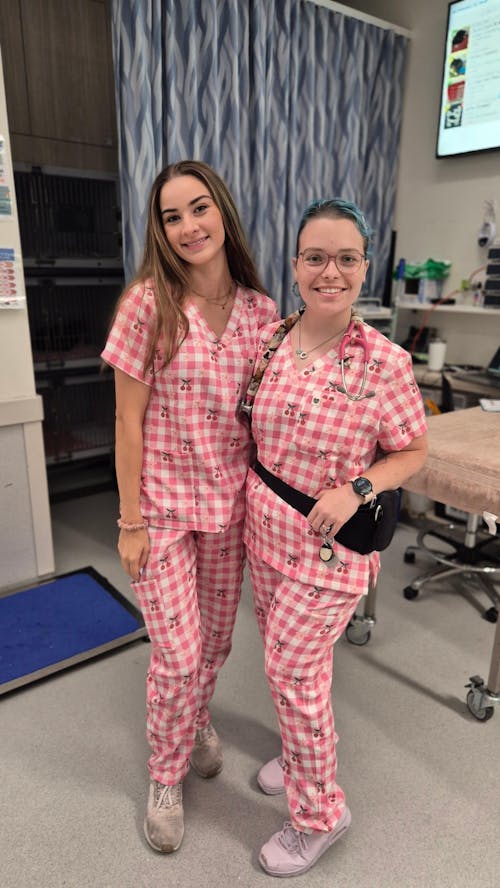 Cherry Picnic Scrub Set