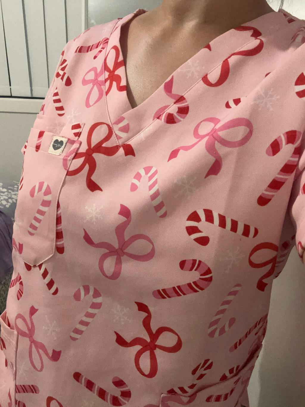 Candy Care Scrub Top