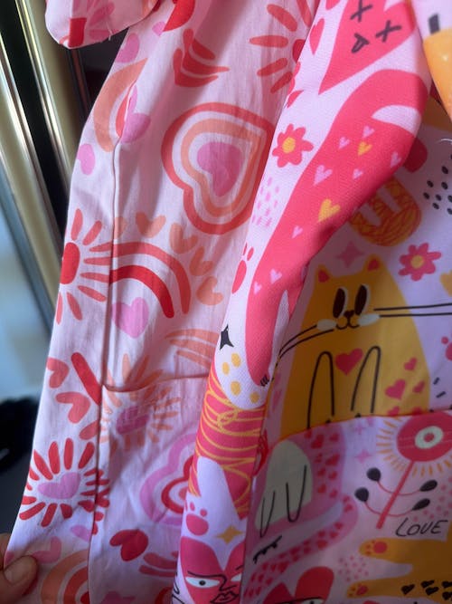 Sweet Heart Scrub Set (Cotton)