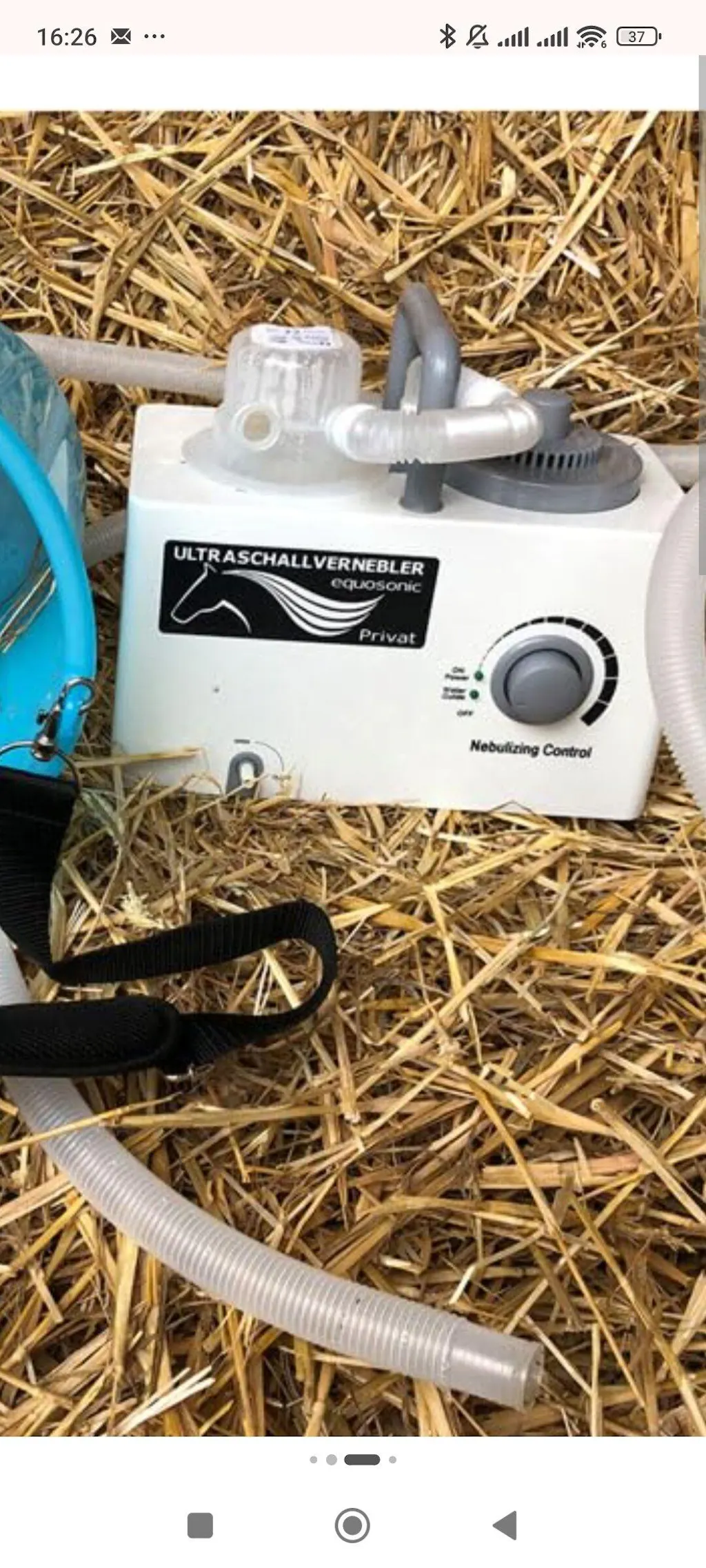 Inhalationsmaske für Equosonic Privat/Klink
