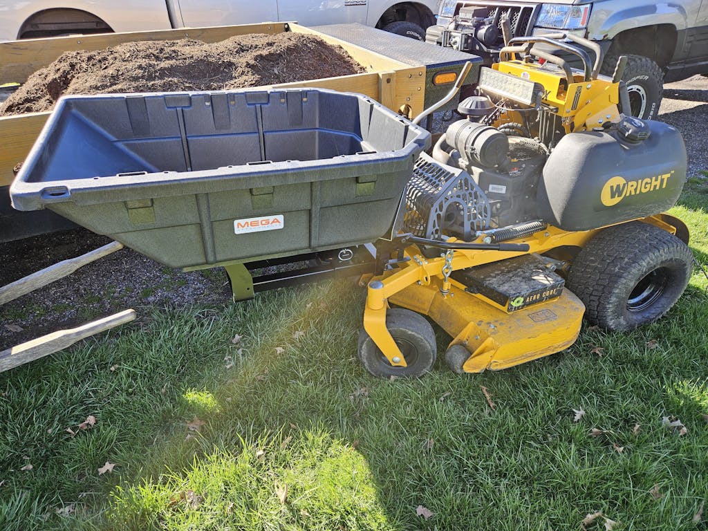 Wright Stander X Manual Mulch Dump Kit