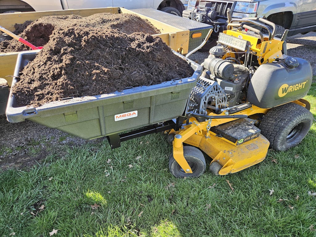 Wright Stander X Manual Mulch Dump Kit