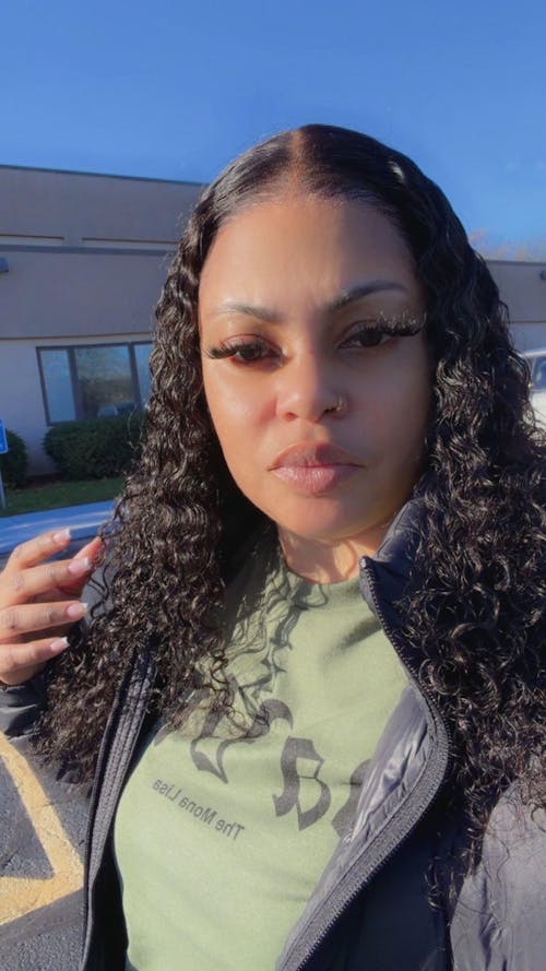 Megalook 13x6 Three-Go™ Glueless Wig Burmese Curly With Drawstring With Finger Coil Ends Hold Curls Well